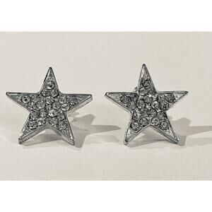 Crystal Star Stud Earrings